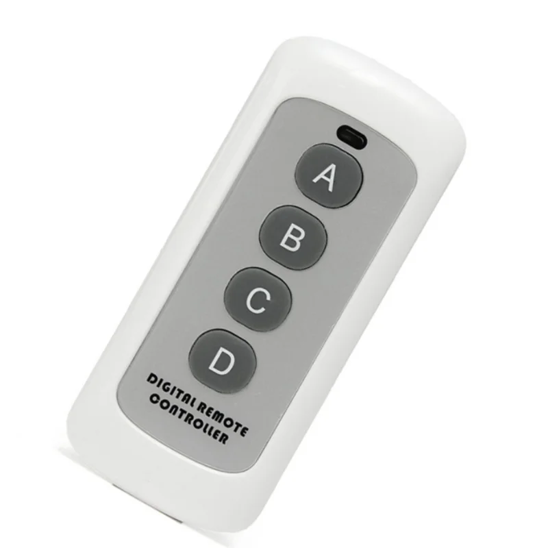 

Onsale DC12V Wireless Code Key 433MHz 4BTN Wireless Remote Control Switch Transmitter For Garage Door Mayitr