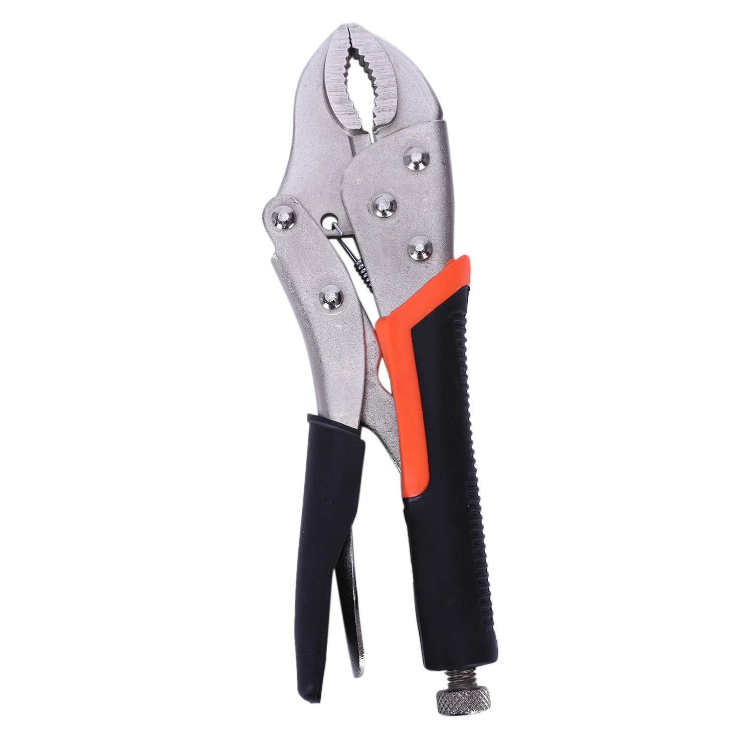 

10 inch Locking Pliers steel welding tool adjustable handle round hole pliers European Plier Style Jaw C Clamp Locking Mole Vice