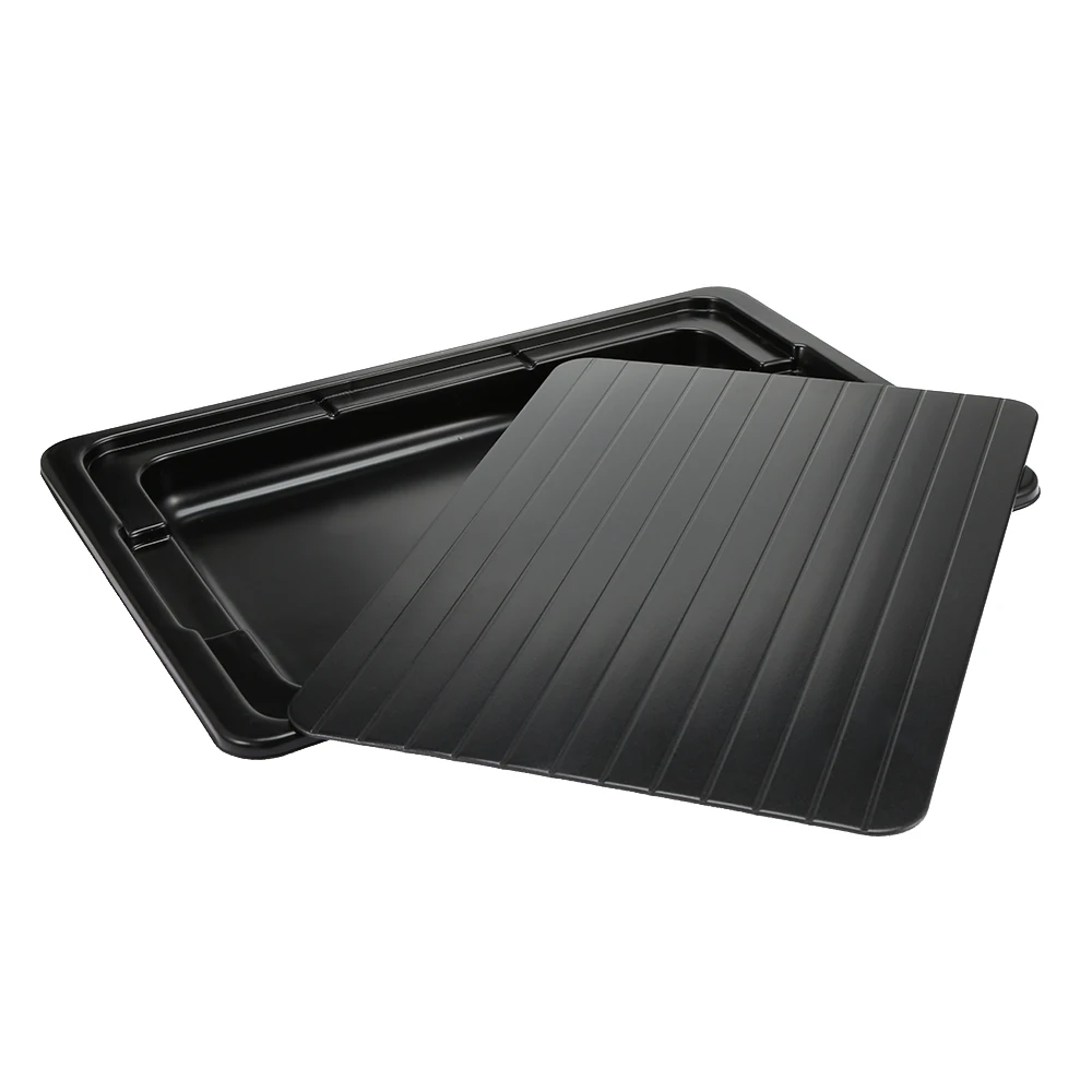 Household Metal Thawing Plate Defrosting Tray Safe Kitchen Tools For Defrosting Frozen Food Within Minutes Portable Tools Household Metal Thawing Plate Defrosting Tray Safe Kitchen Tools For Defrosting Frozen Food Within Minutes Portable Tools