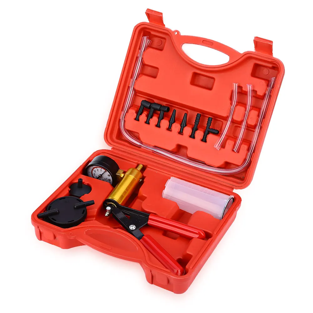 

Auto Car Manual Vacuum Pressure Pump Brake Bleeding Portable Durable Repair Set