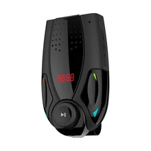 Автомобильный MP3-плеер автомобильный солнцезащитный козырек Динамик FM передатчик модулятор со системой «Хендс-фри» и Bluetooth стерео Аудиоприемник USB