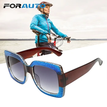 

FORAUTO Motorcycle Glasses Auto Moto Bike Sun Glasses Female Eyewear UV400 Protection Retro Style Fashion Women Sunglasses
