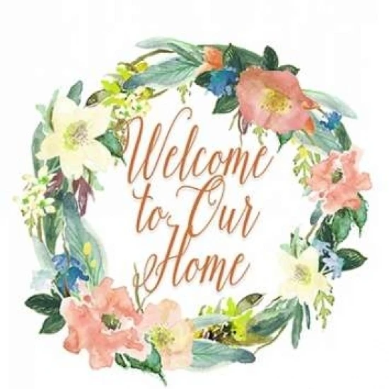 Welcome to Our Home Poster Print by Tara Moss (11 x 14) | Дом и сад