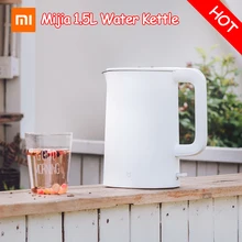 01 Mijia 1.5L чайник для воды ручной мгновенный нагрев Электрический чайник с автоматической защитой от отключения проводной чайник
