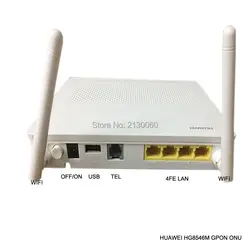 20 шт./лот huawei GPON ONU hg8546m 2 pots + 4fe 1usb Wi Fi английский Firmwarel модем Телеком сетевое оборудование