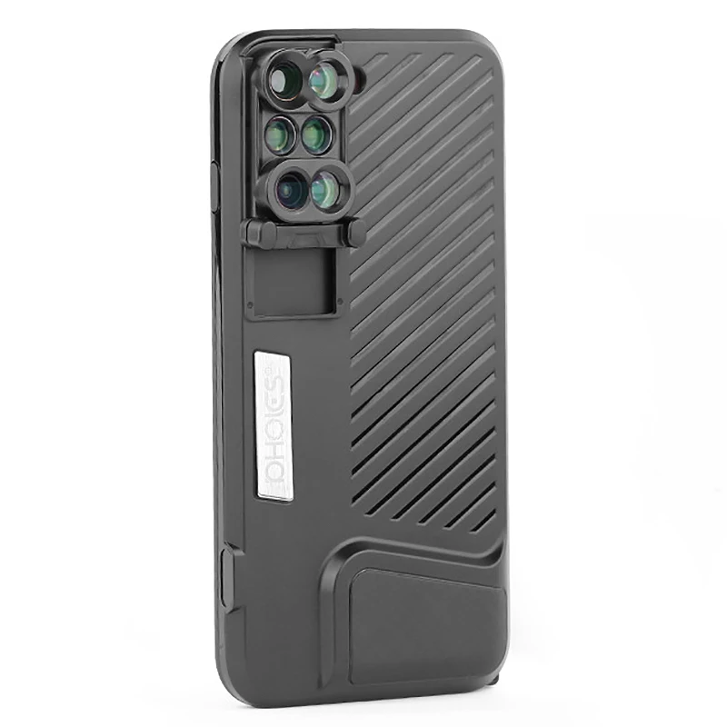 Pro Pholes 6 в 1 объектив для телефона с чехлом iPhone 7 8 Plus широкий Angle10X макрообъектив