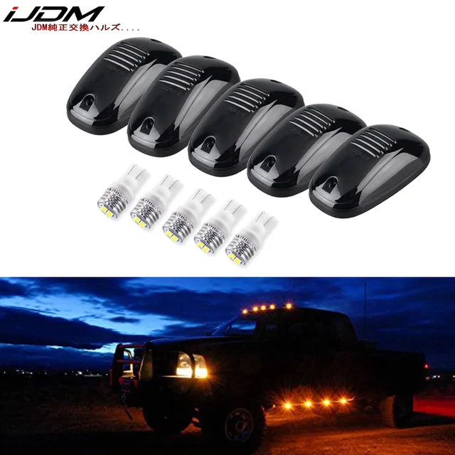 5pcs Roof Running Light Led Cab Clearance Marker Lamps For 5pcs Roof Running Light Led Cab Clearance Marker Lamps For Dodge Ram 1500 2500 3500