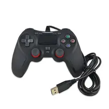 PS4 Wired Controller USB Gamepad Controller with The Dual Vibration for Playstation 4/PS4 Slim/PS4 Pro Game