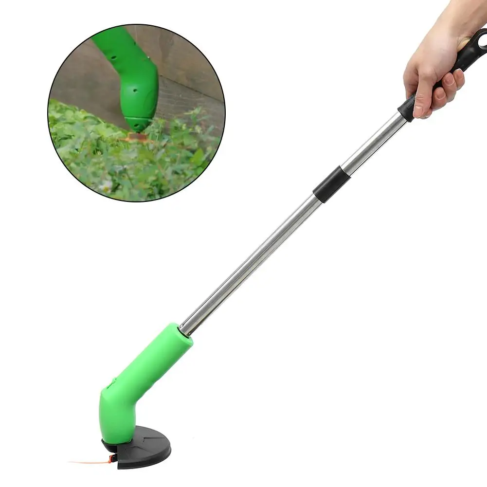 Handheld Grass Trimmer Cordless Lawn Weed Cutter Edger with Zip Ties