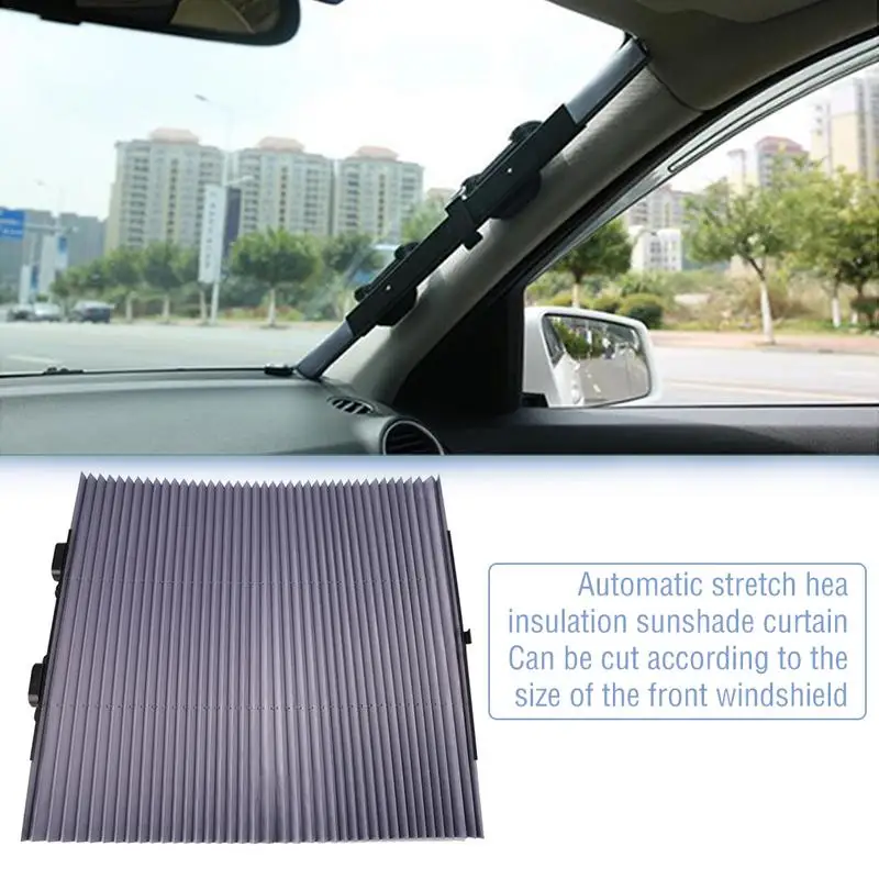 

Retractbale Car Rear Window Sun Visor UV Protection Curtain Sunshade Sun Protect Auto Accessories