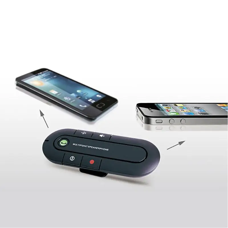 Bluetooth V3.0 беспроводной динамик для телефона тонкий автомобильный комплект