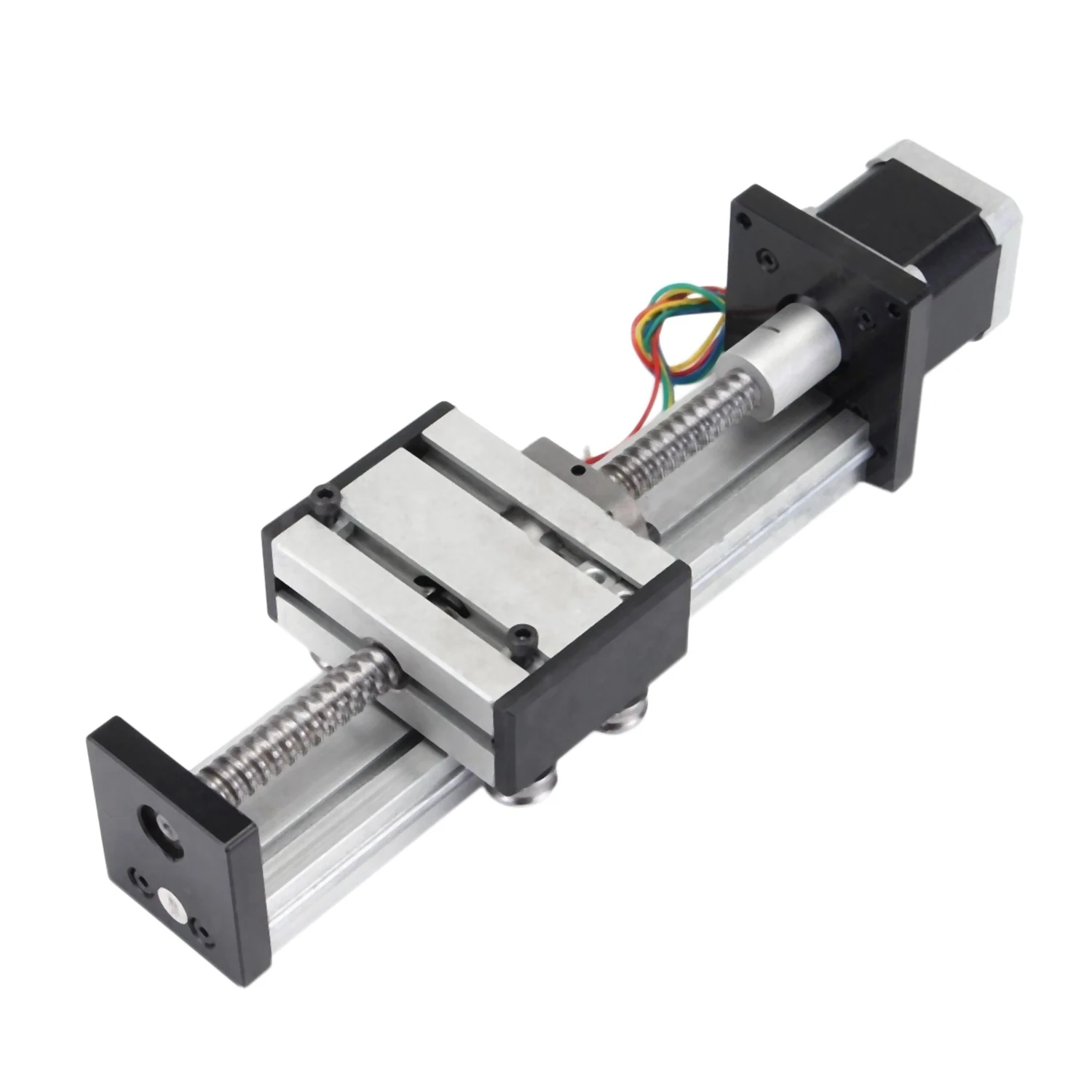

New Hot Ball Screw Linear Cnc Slide Stroke 100Mm Stage Actuator Stepper Motor