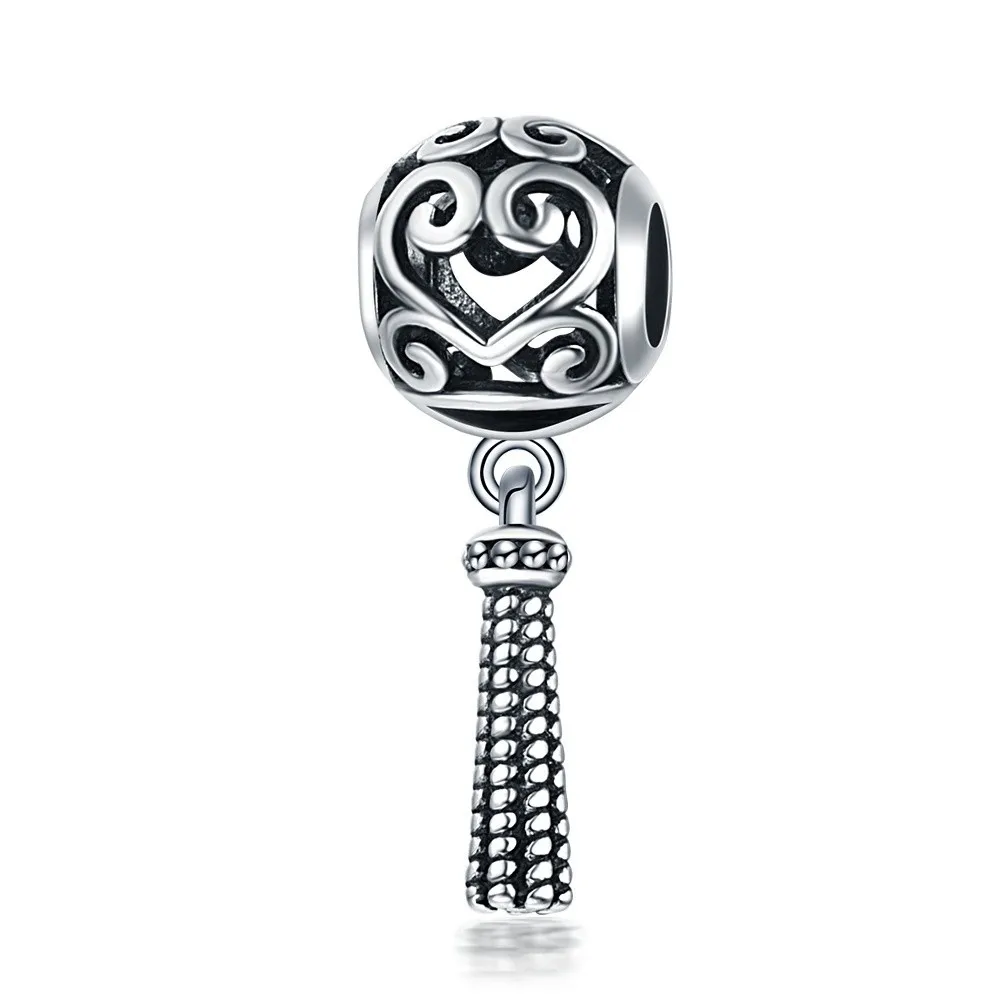 LZESHINE 100% S925 стерлингов серебряные подвески шармы подходят оригинальный Pandora