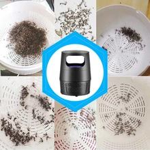 Электронный комарный убийца с USB питанием от насекомых не токсичный УФ свет светодиодный ловушка для насекомых лампа для беременных женщин и младенцев