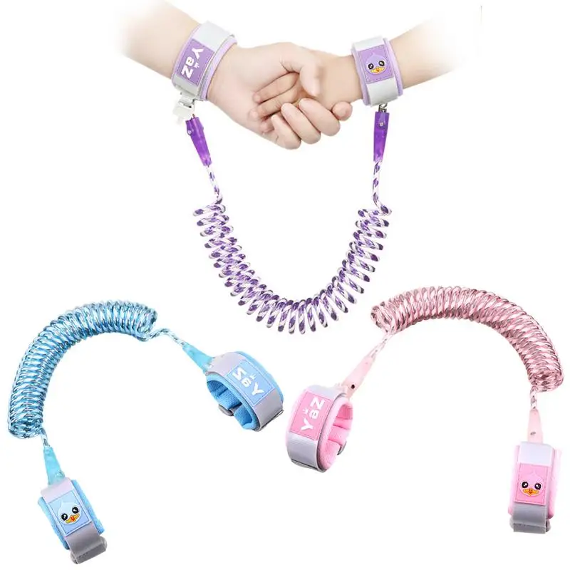 

2m Children's Anti Lost Traction Rope Baby Child Safety Rope With Reflective Strip And Lock Baby Safety Protection Products