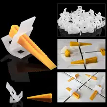 Система выравнивания плитки 100 плоскогубцы напольные стены Ровнитель пластиковые прокладки инструмент конструкции