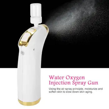 

Water Oxygen Spray Gun Beauty Airbush Facial Skin Rejuvenation Atomizer Massager Facial Humidification Steaming Face Beauty bc