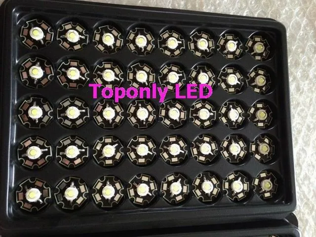 Chips de Bridgelux Lâmpada com Estrela Conduziu a Iluminação Branco Frio w Alta Potência Levou Diodo Pcb Dc3.4-3. 8 v 220-240lm Faça Você Mesmo Souce 1000 Pcs 12000 k 3 11 3 w alta potência levou diodo lâmpada