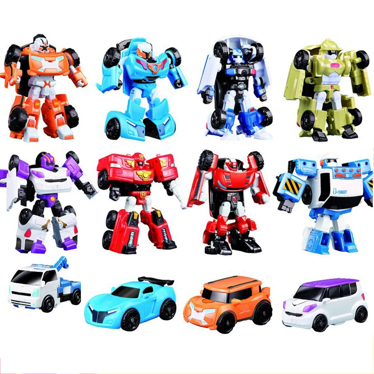 8 видов стилей молодые игрушки трансформер Tobot робот игрушки Z Корея мультфильм деформация братья аниме Tobot деформация автомобиля игрушки