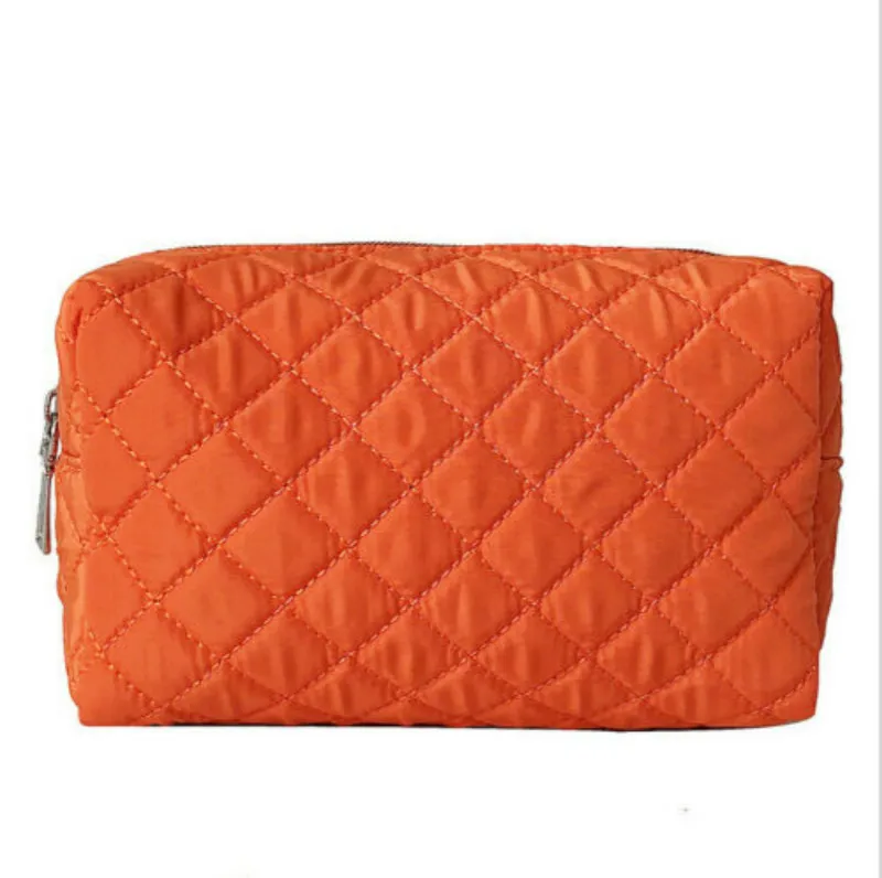 

New Professional Pretty Large Makeup Bag Cosmetic Case Nylon Storage Handle Organizer Travel Kit High Quality Zipper