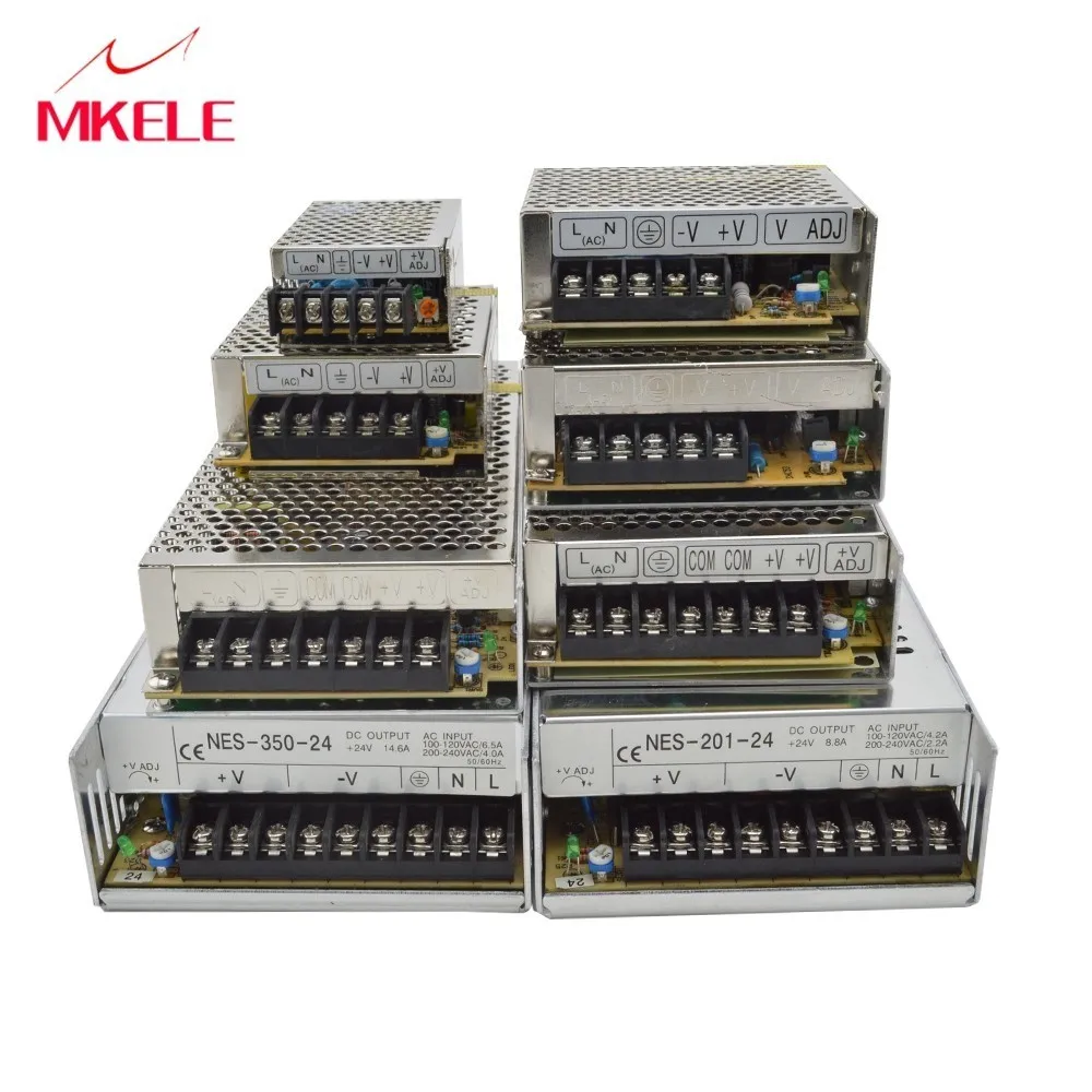 

Output Switching Power Supply DC15-350 W For LED Light Strip Display NES Enkele Output Voeding Transformator