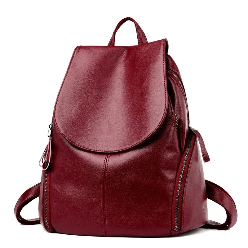 

2019 New Fashion Ladies Backpack Shoulder Bag Women School Backpack Women Leather Backpack High Quality Female Travel School Bag