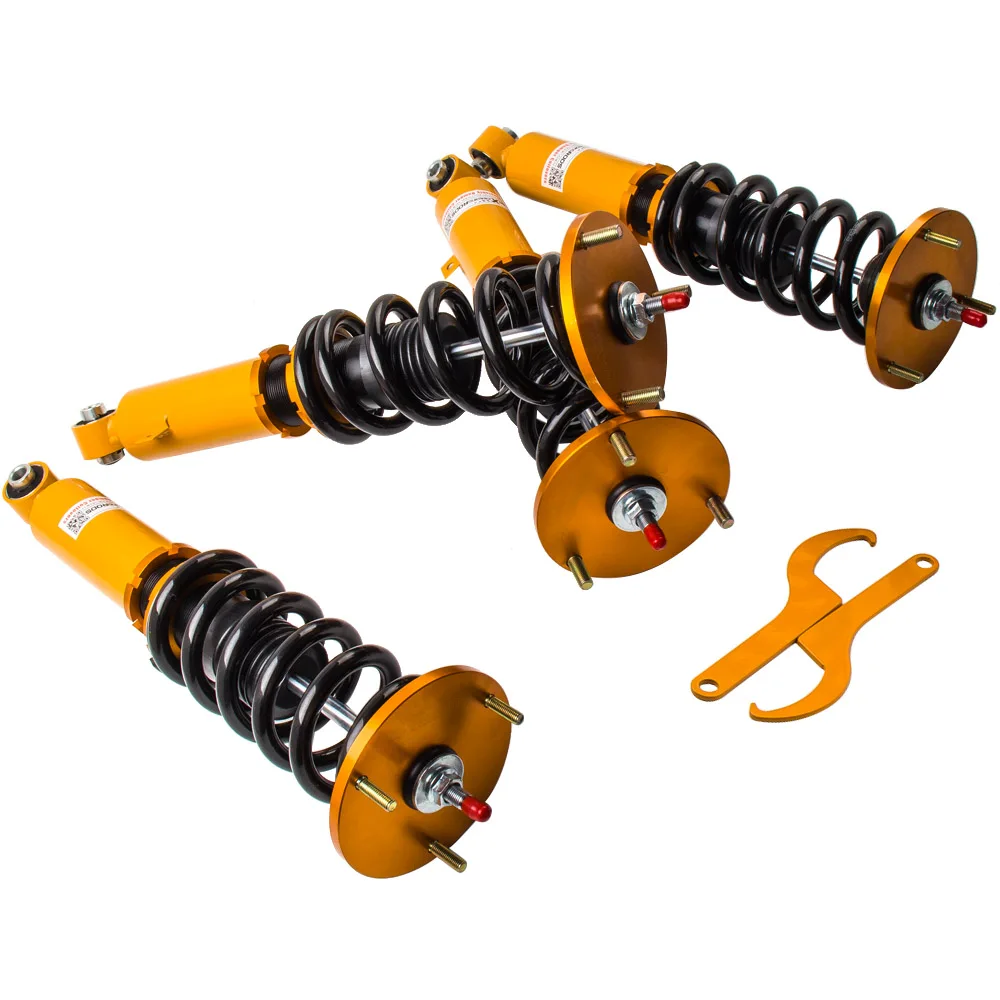 For MK3 1987 1992 Toyota Supra 24 Way Adjustable Coilover Dampers Strut