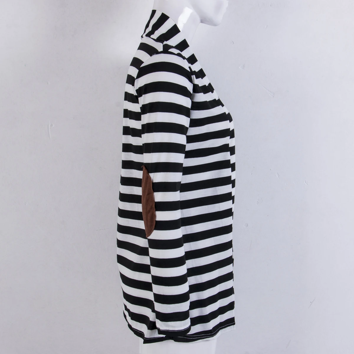 Women Casual Knitted stripe Long Sleeve Sweater Cardigan Coat  Jacket