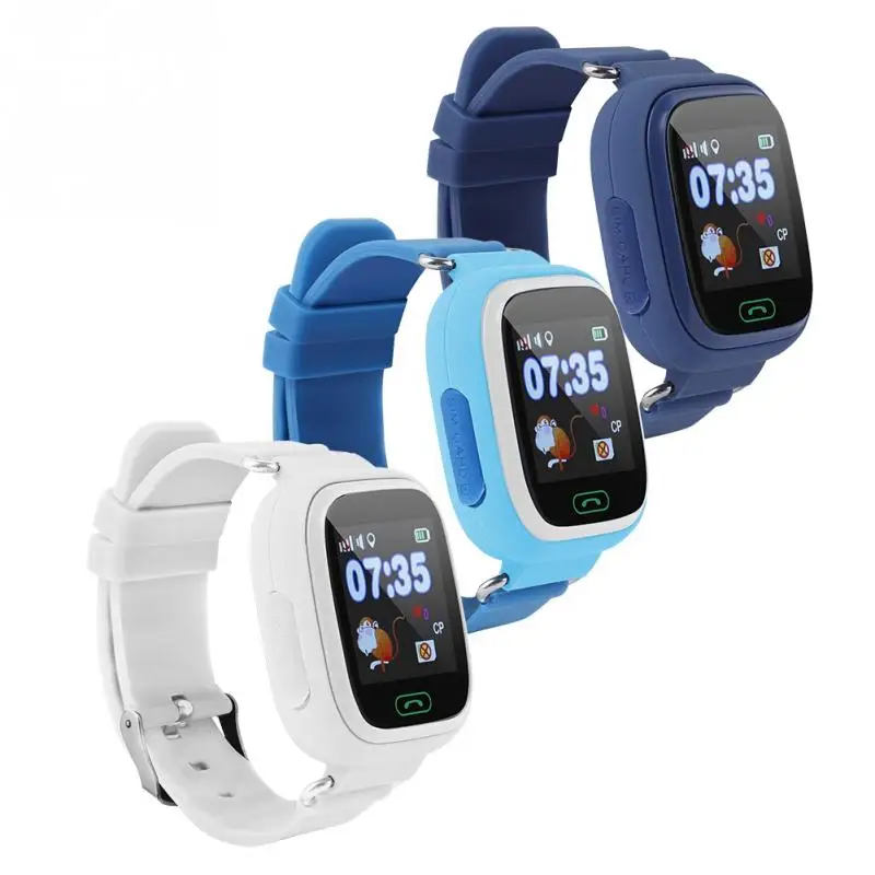 

GPS LPS Positioning Smart Children Watch One-Click SOS Smartqatch for Kids with Alarm Support Mirco SIM Card and APP Control