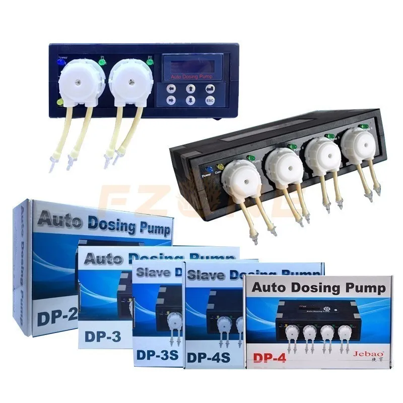 

Jebao Jecod Auto Dosing Pump DP2 DP3 DP4 Coral Reef Aquarium Fish