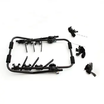 

3-Bike Trunk-Mount Hatchback SUV or Car Sport Bicycle Carrier Rack Black