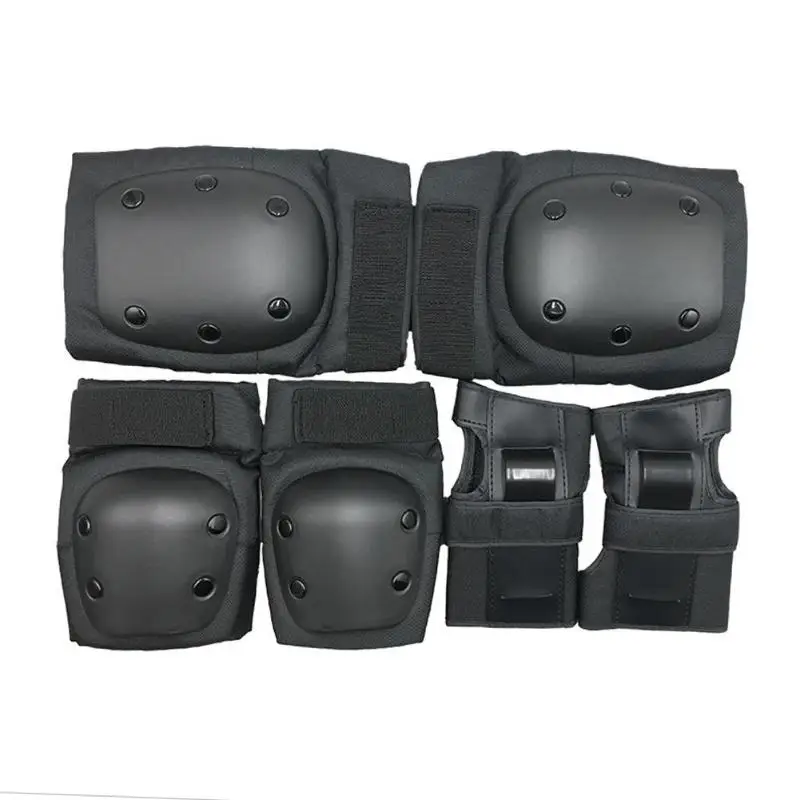 6 قطع للجنسين واقية للتنفس الكوع الركبة منصات Wristguard التزلج الدراجات سكيت التزلج المضادة للانزلاق حامي