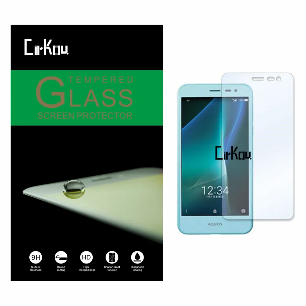 Для SHARP AQUOS U SHV35 2.5D Arc Edge 0 33 мм 9H твердость анти-всплеск 100% Закаленное стекло