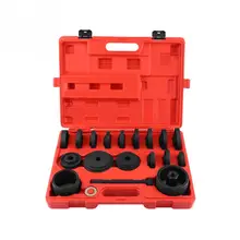 23 pcs Master Set Auto Mozzo Ruota Anteriore Cuscinetto Rimozione Installare Strumento di Servizio Kit di Alta Qualità In Acciaio Al Carbonio di Strumenti di Auto nuovo di Marca