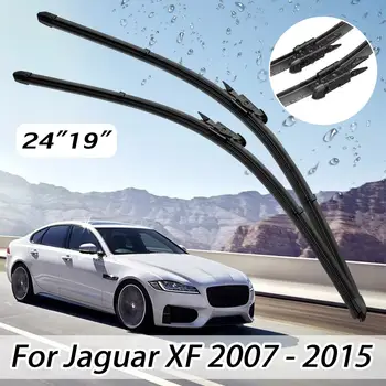 

2Pcs 19inch 24inch Front Left & Right Windscreen Window Windshield Wiper Blades Fit For Jaguar XF 2007-2015