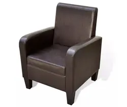 VidaXL коричневый/черный/белый стул из искусственной кожи, твердое синтетическое кожаное кресло с чехлом элегантная, для гостиной стулья