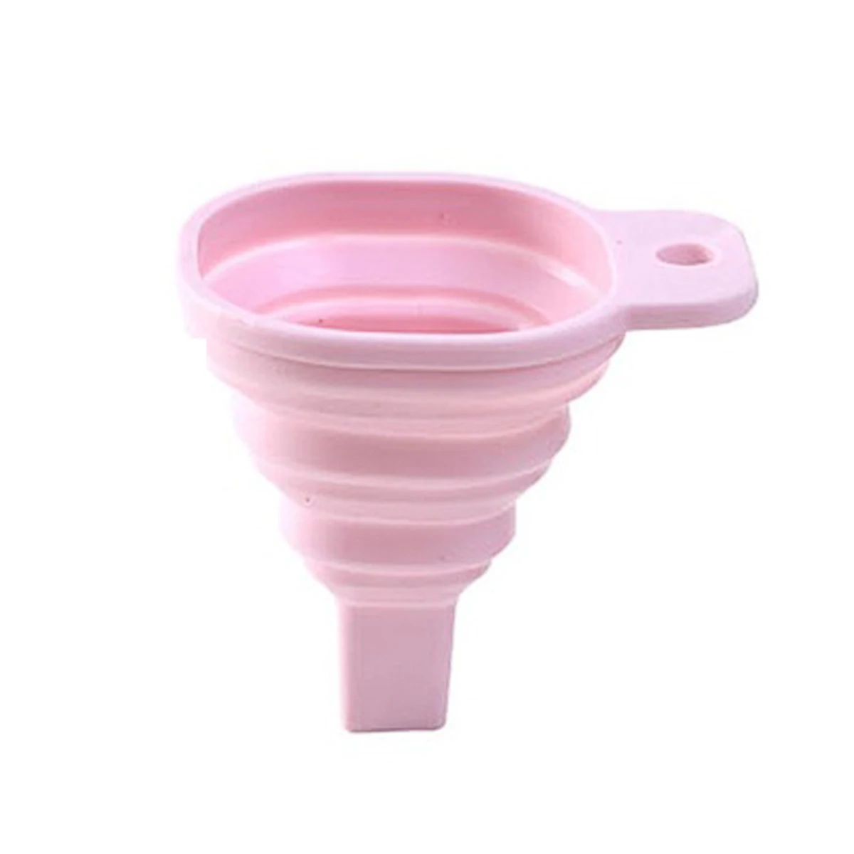 

Novelty silicone folding funnel telescopic long Collapsible Style funnels for household liquid dispensing Kitchen Gadgets
