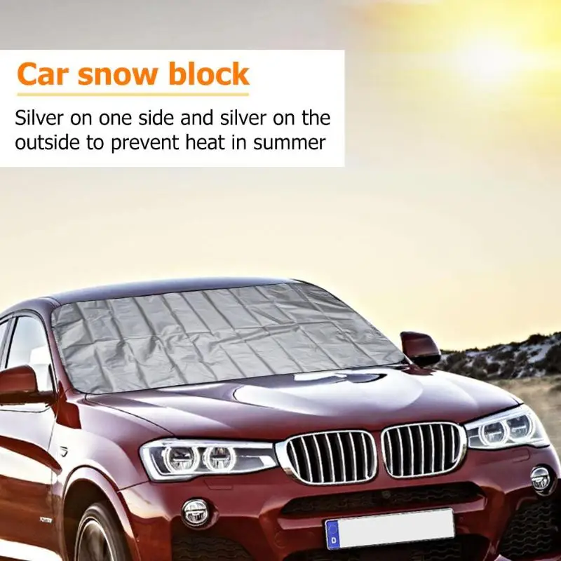 Защита от льда на лобовое стекло автомобиля, защита от снега, защита от солнца