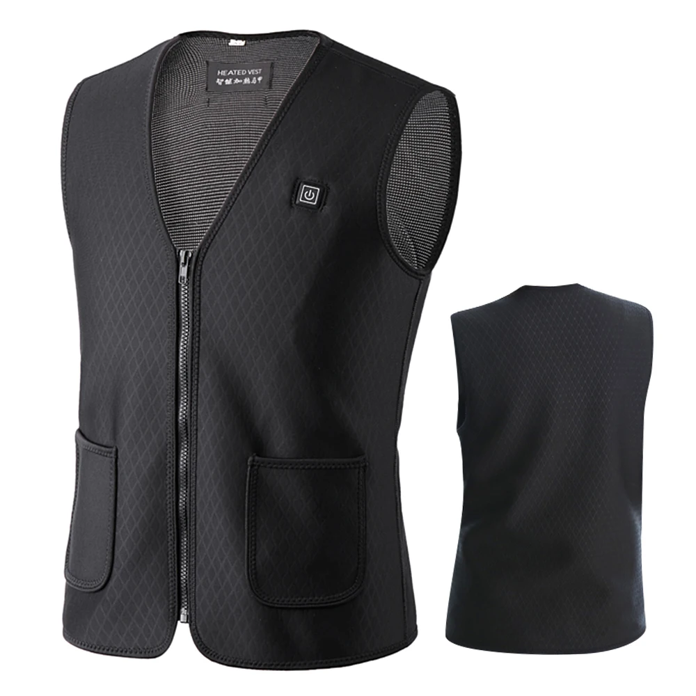 Buy Electric Heated Fishing Vest Usb Charging Winter