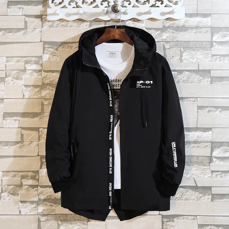 La Abrigo Nueva 4xl A Prueba Primavera Ocio 2018 Impermeable Black De Los Hombres Plus 6xl Chaquetas 7xl Sección Nuevo Otoño Chaqueta 5xl L Tamaño 8xl Viento wS11qA