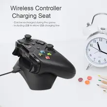 ALLOYSEED Игровые колодки зарядное устройство беспроводной контроллер зарядная подставка Аккумулятор для джойстика набор Индукционная зарядная док-станция для Xbox One