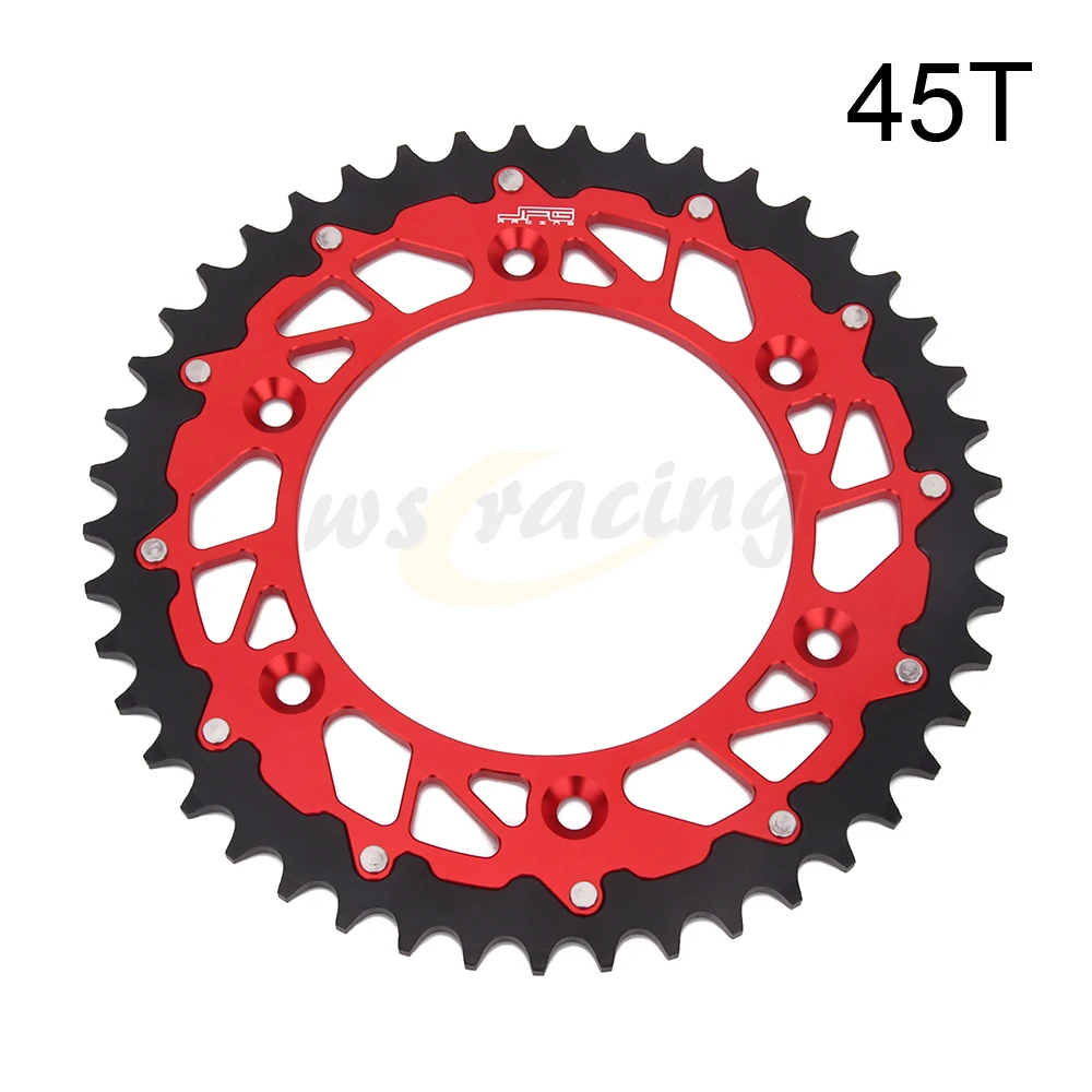 45T 47 т 48 49 50T 51 52 сзади звездочки для Honda CR CRF XR CRM 125 150F 230F 230L 250 250X 250R 400 450R 450X 500