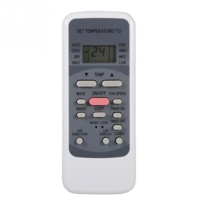

New Fashion Air Conditioner Remote Control Replacement Universal Controller For Midea R51M/E Built-in Clock Timer Functions