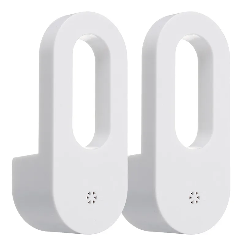 2 pezzi di luce notturna a LED bianco caldo con sensore crepuscolare per camera da letto, bagno, cucina, corridoio, scale, spina UE_voghion.com