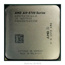 AMD A10-Series PRO A10-8750B A10 8750 A10 8750B 3.6 GHz Dört Çekirdekli İşlemci AD875BYBI44JC/AD8750YBI44JC Soket FM2 +