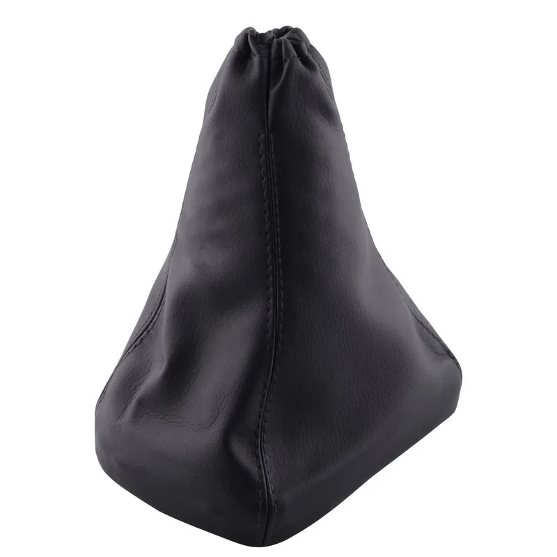 

NS Modify Black Leather Car Gear Shift Knob Dust Cover Gearstick Gaiter Boot Gear Shift Collars For Opel