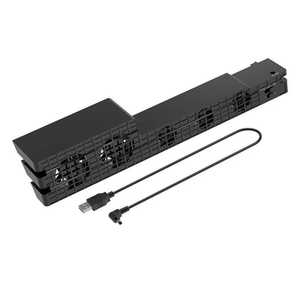 

OSTENT 5-Fan Super Turbo Temperature Control Cooling Fan Cooler Heat Exhauster for Sony PS4 Pro Console