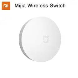 Xiaomi mi jia беспроводной переключатель mi умный дом устройство работает с mi Home APP шлюз xiaomi Wifi Пульт дистанционного управления умный