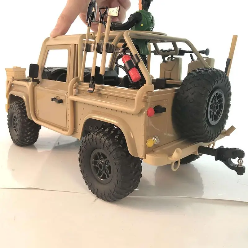 

1:12 RC Car 2.4G 4WD Convertible Jeep Remote Control Light 4-Wheel Drive Off-Road Climb Toy For Kids