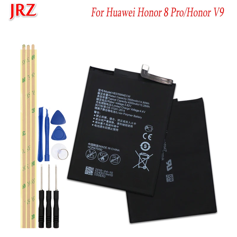 Аккумулятор HB376994ECW 3 82 в 4000 мАч для Huawei Honor 8 pro/Honor V9 сменные батареи телефона
